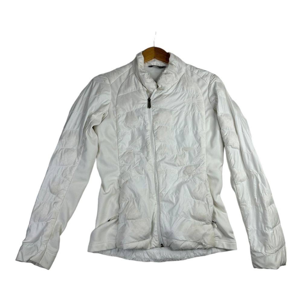 The North Face Women's White Puffer Jacket Size Medium